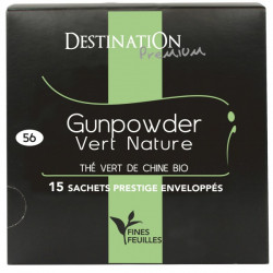 BIO čaj zelený Gunpowder...