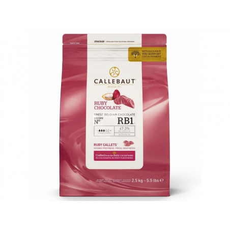Ružová čokoláda RUBY Callebaut