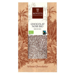 BIO a fair trade horká čokoláda 73% s kokosom 100g