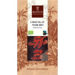 BIO a fair trade horká čokoláda 73% goji 100g