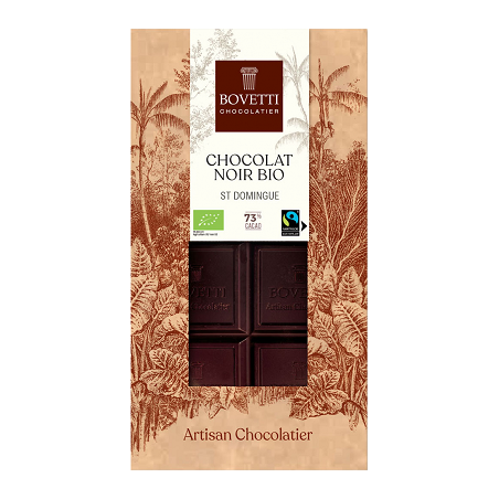 Horká čokoláda Santo Domingo 73 % BIO