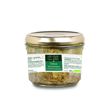 Terina z jeleňa Fine Champagne 180g