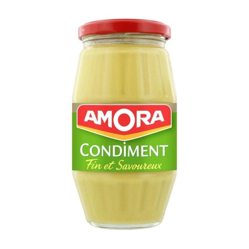 Amora Dijonska horčica jemná, Condiment, pohár 430g