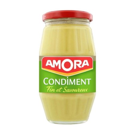 Amora Dijonska horčica jemná, Condiment, pohár 430g