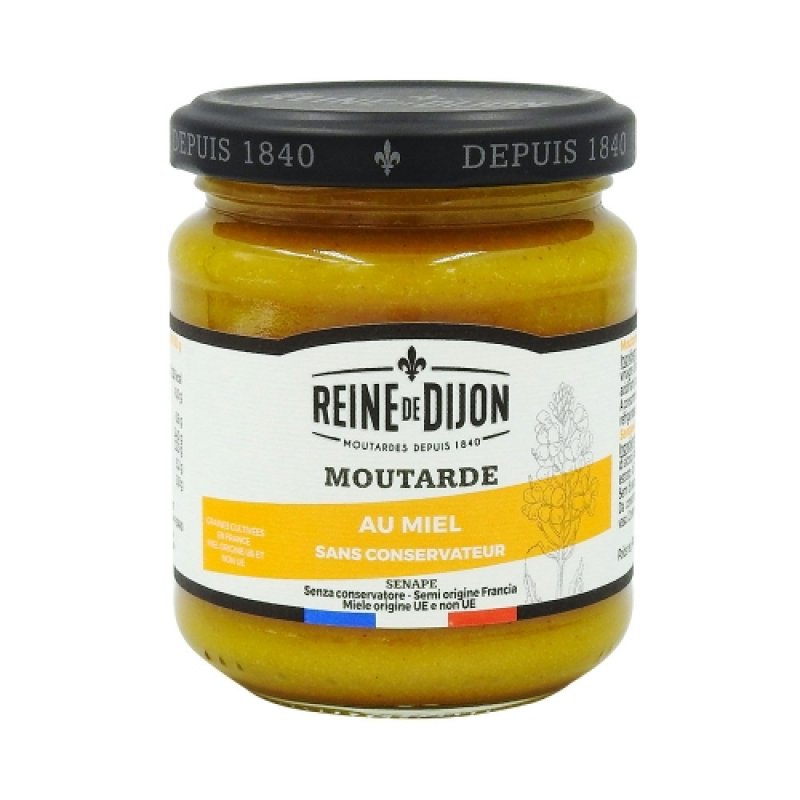 Reine de Dijon Horčica s medom, Francúzsko, pohár 220g