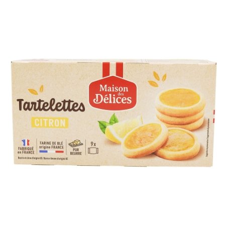 Maison des Délices Tartaletky citrónové, Francúzsko, 125g