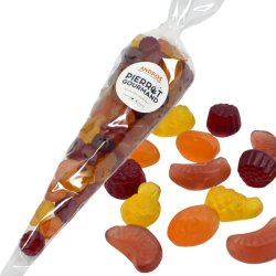 Pierrot Gourmand BIO a VEGAN Gumené bonbóny ovocíčka, Francúzsko, vrecko 200g