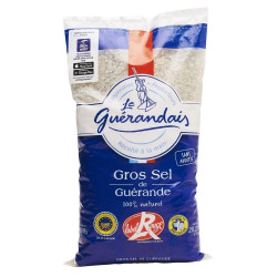 Keltská soľ — hrubozrnná morská soľ z Guérande, prémiová kvalita Label Rouge, 800g