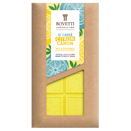 Citron Canon – BIO bílá čokoláda s citronem