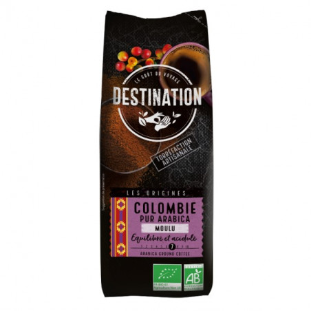BIO káva Kolumbia 100% arabica mletá 250 g