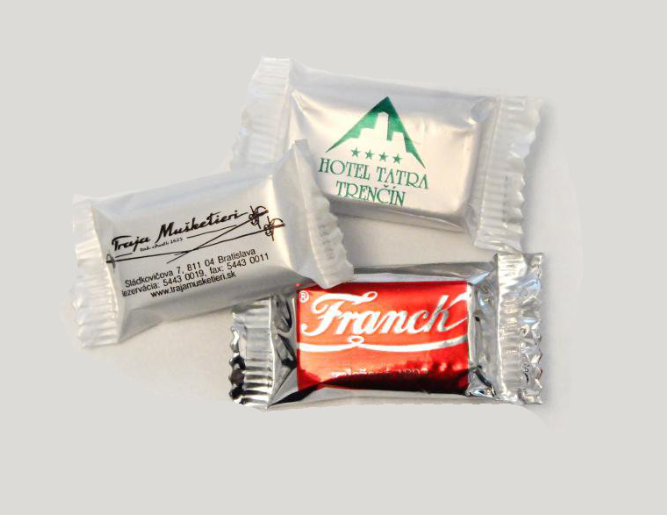 Čokoládky flowpack obdĺžnik