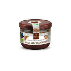 Bovetti BIO čokoládová nátierka horká 73% s pohankou 200g