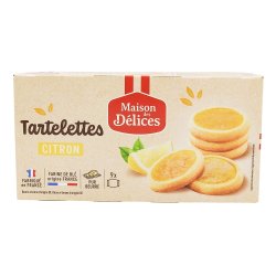 Maison des Délices Tartaletky citrónové, Francúzsko, 125g